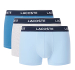 Lacoste: Lot de 3 boxers courts coton stretch - coupe stretch, ceinture siglée à 27€ (au lieu de 45€)
