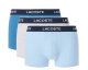 Lacoste: Lot de 3 boxers courts coton stretch - coupe stretch, ceinture siglée à 27€ (au lieu de 45€)