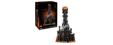 Amazon: LEGO® Icons Le Seigneur des Anneaux  Barad-dûr (10333) à 395,59€ (au lieu de 457,08€)
