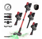JoyBuy: MonsgaClean M100 Aspirateur sans fil - 55 000 Pa, 45 min, écran tactile à 59,99€