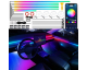 JoyBuy: Dream+color Bande 600 LED intérieure sans fil pour voiture, RGB 22-en-1 - 444,5 cm à 41,99€