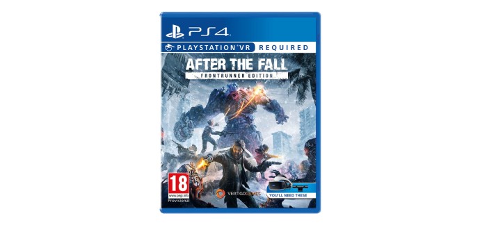 Amazon: After the Fall Frontrunner Edition (PS4 Dématérialisé) à 16,55€ (au lieu de 29,99€)
