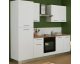 Castorama: Cuisine complète montée All In Monica blanc L. 255 cm avec électroménager à 1249€