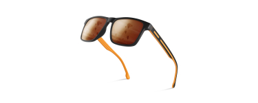 Amazon: Lunettes de soleil Wrimen - polarisées UV400, Brun, Retro à 10,30€ (au lieu de 17,52€)