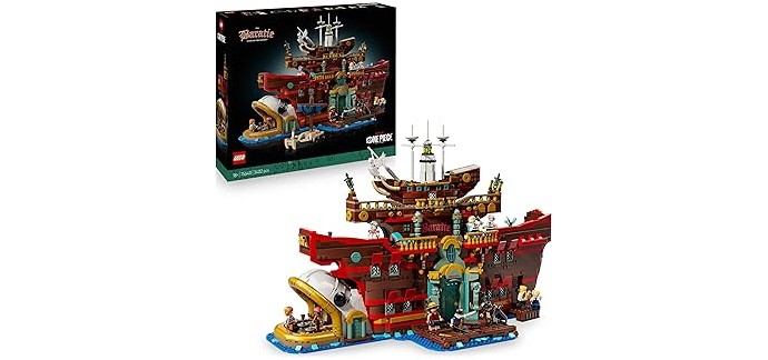 Amazon: LEGO® ONE PIECE Le Restaurant Flottant Baratie (75640) à 227,99€ (au lieu de 299,99€)