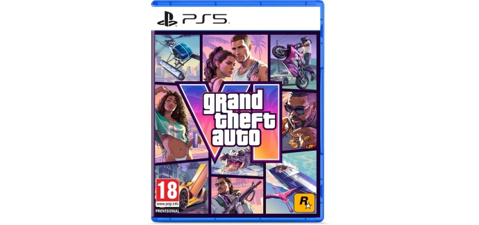 Auchan: GTA 6 en précommande sur PS5 ou Xbox Series X à 60€ + 10€ offerts en bon d'achat