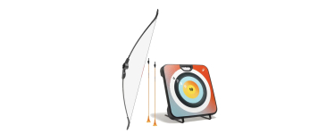 Decathlon: Kit d'initiation au tir à l'arc Softarchery Geologic à 31,99€ (au lieu de 39,99€)