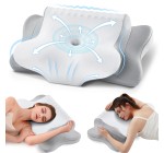 Amazon: Oreiller cervical ergonomique en mémoire de forme à 14,99€ (au lieu de 29,99€)