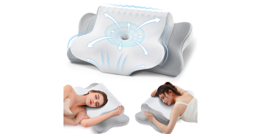 Amazon: Oreiller cervical ergonomique en mémoire de forme à 14,99€ (au lieu de 29,99€)