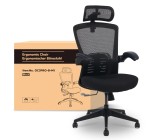 Amazon: Chaise de bureau Ergonomique Flexispot OC Serie Pro à 139,23€ (au lieu de 185,23€)