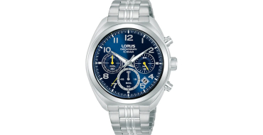 Amazon: Montre Chronographe Lorus Sport RT389KX9 - 10ATM, 41mm, Hardlex, Seiko VD53 à 68,26€