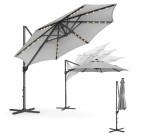 Amazon: Parasol de jardin 300 cm, 28 LED Solaires, UPF 50+ Songmics à 71,99€ (au lieu de 89,99€)