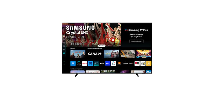 Conforama: Téléviseur Led SAMSUNG TU98DU9005K - UHD 4K 98 pouces 120 Hz à 1202,68€ (au lieu de 1499€)