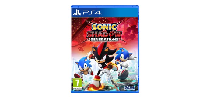 E.Leclerc: Sonic X Shadow Generations (PS4) à 20€ (au lieu de 39,99€)