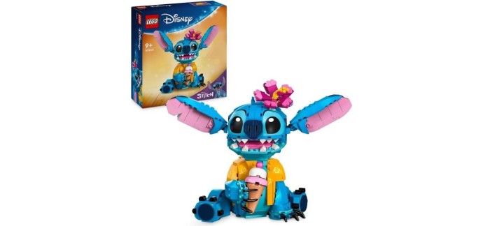 Cdiscount: Lego Disney Stitch 43249 à 42,99€ (au lieu de 49,99€)