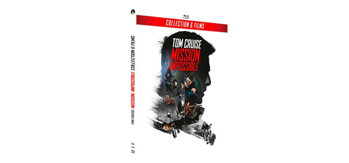 Amazon: Coffret Blu-Ray Mission Impossible - Collection 6 films à 24,49€ (au lieu de 30€)