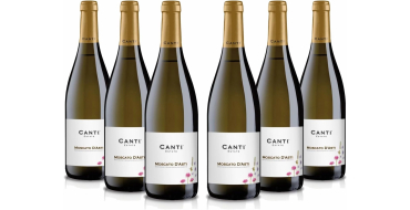 Amazon: 6 Bouteilles de Vin Pétillant Canti Moscato d'Asti D.O.C.G. - 6x750 ml à 28,98€ (au lieu de 42€)