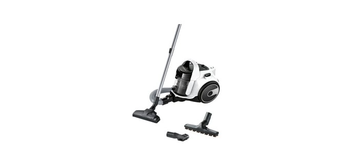 Conforama: Aspirateur traineau sans sac BOSCH BGS05A322 - 700W, 78 dB, 1.5L à 99,99€ (au lieu de 129,99€)