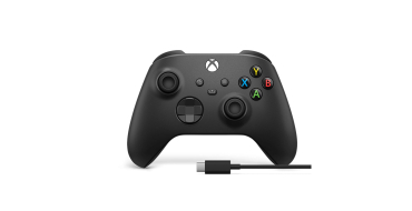 Amazon: Manette Microsoft Xbox série Carbon Black sans fil avec câble de charge à 49,99€ (au lieu de 64,99€)
