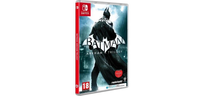 Amazon: Batman Arkham Trilogy (Switch) à 24,99€ (au lieu de 59,99€)