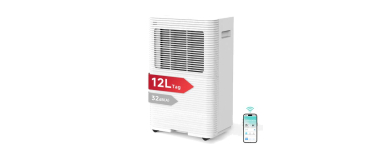 JoyBuy: VINO R290 Déshumidificateur intelligent - 12 L/jour, WiFi, 24 m² à 99,9€ (au lieu de 139,9€)