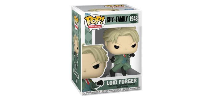 Amazon: Funko Pop Spy X Family Loid Forger à 6,99€ (au lieu de 16,00€)