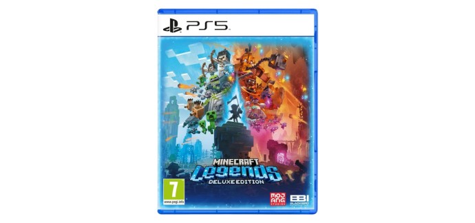 Amazon: Minecraft Legends Deluxe Edition (PS5) à 14,24€ (au lieu de 24,99€)