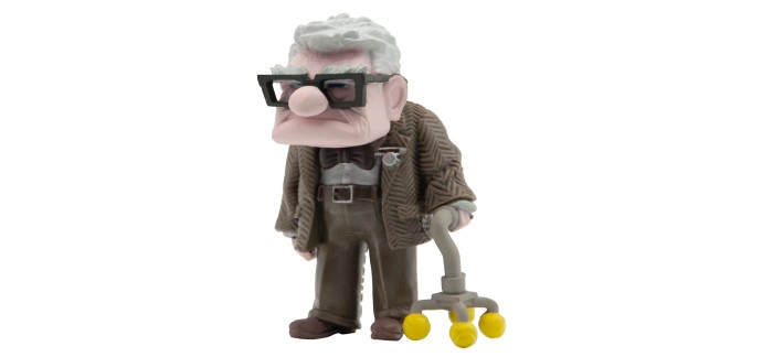 Amazon: Figurine Pixar Disney Là-Haut - Carl Fredricksen, 6 cm à 8,19€ (au lieu de 14,91€)