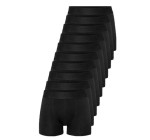 JoyBuy: Resteröds Boxers - Lot de 10 - Noir - Taille L à 67,9€ (au lieu de 132,9€)