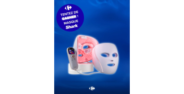 Carrefour: 1 masque Shark Cryoglow à gagner