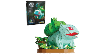 Amazon: Puzzle 3D Pokémon 4D Build - Bulbizarre, 241 pièces à 14,99€ (au lieu de 21,68€)