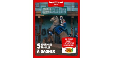 Buffalo Grill: 5 journées en famille (4 places) au parc La Mer de Sable à gagner