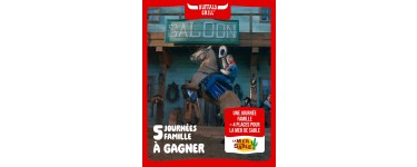 Buffalo Grill: 5 journées en famille (4 places) au parc La Mer de Sable à gagner