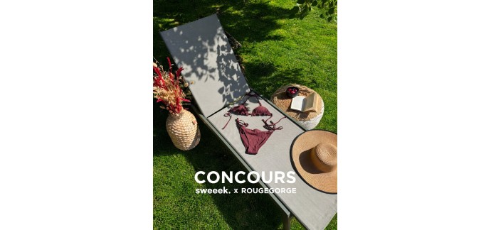 Sweeek: 1 lot de 2 transats Sweeek + 100€ bon d'achat RougeGorge (valeur 219,99€) à gagner