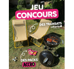 Lafuma: 1 Transaswing Lafuma et packs Accro à gagner