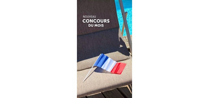 Hesperide: 3 chiliennes LUNIVIA Argile + table d'appoint SOLETIA (valeur 280€) à gagner