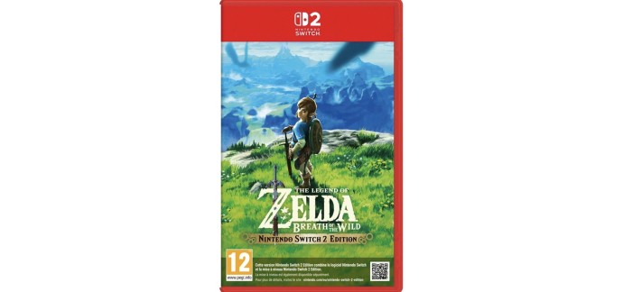 Smyths Toys: The Legend of Zelda Breath of the Wild (Switch 2) à 40€ (au lieu de 64,99€)