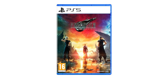 Amazon: Final Fantasy VII Rebirth (PS5) à 22,80€ (au lieu de 49,99€)