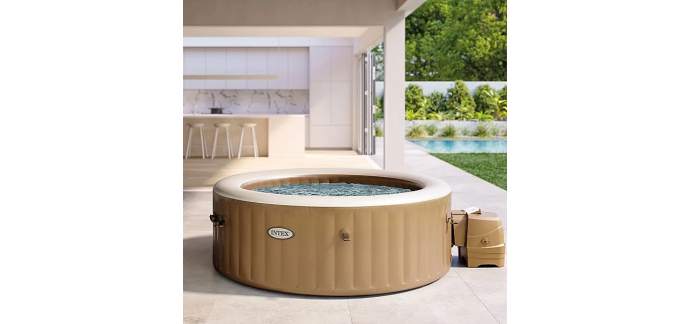 Castorama: Spa gonflable Intex Sahara 4 places - 120 bulles, Fiber-Tech à 299€ (au lieu de 399€)