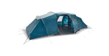Decathlon: Tente de camping Quechua Arpenaz 8.4 - 8 places, 4 chambres, séjour debout 11,7 m² à 349,99€