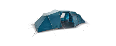 Decathlon: Tente de camping Quechua Arpenaz 8.4 - 8 places, 4 chambres, séjour debout 11,7 m² à 349,99€
