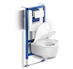 Castorama: Pack WC suspendu Villeroy et Boch Avento - bâti-support, cuvette carénée à 363€ (au lieu de 519,90€)