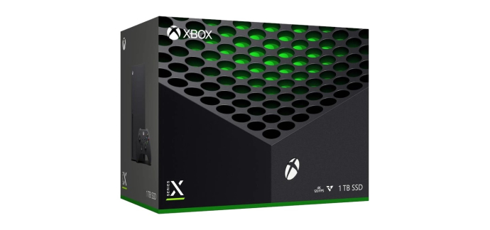 Cultura: Console Xbox Series X Noire (Retrait Magasin) à 549,99€ (au lieu de 599,99€)