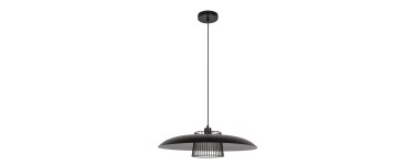 Leroy Merlin: Suspension Sitio acier noir Inspire - Diam.58 cm à 6,99€ (au lieu de 39,9€)