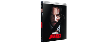 Amazon: Blu-Ray 4K Ultra HD John Wick Édition Collector Limitée SteelBook à 16,99€ (au lieu de 34,94€)