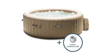 Castorama: Spa gonflable Intex Sahara 4 places - 120 bulles, Fiber-Tech à 299€ (au lieu de 399€)