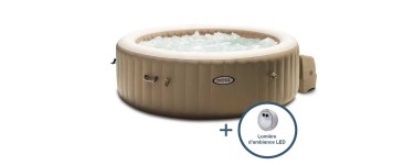 Castorama: Spa gonflable Intex Sahara 4 places - 120 bulles, Fiber-Tech à 299€ (au lieu de 399€)