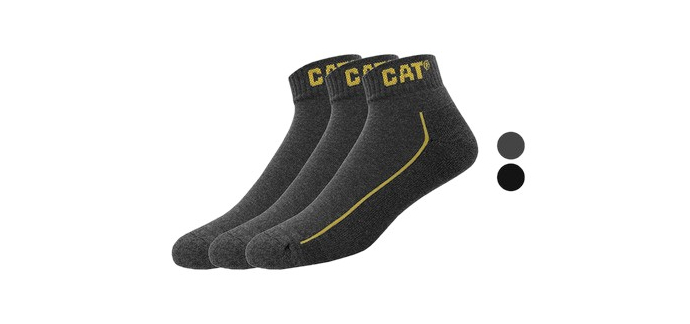LIDL: CATERPILLAR Lot de 3 paires de chaussettes homme à 5,99€ (au lieu de 16€)