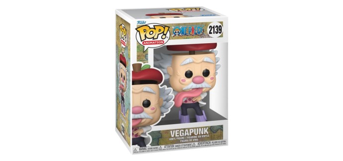 Amazon: Funko Pop One Piece Dr Vegapunk à 13,15€ (au lieu de 16€)