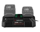 LIDL: PARKSIDE Chargeur de batterie double PDSLG 20 B1 - 2x4,5A, 20V à 18,99€ (au lieu de 29,99€)